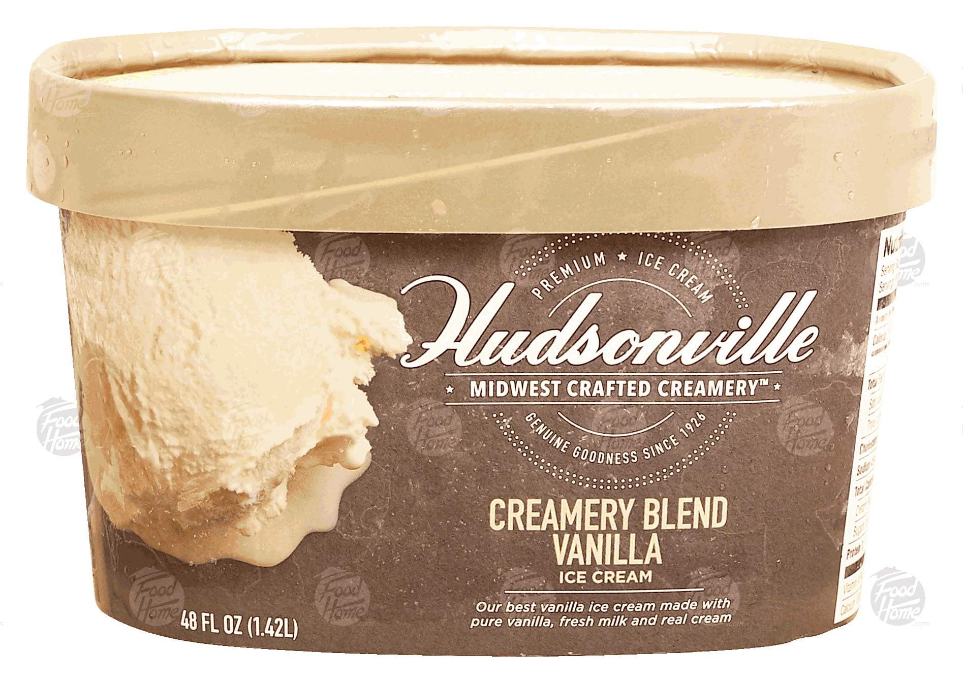 Hudsonville Midwest Crafted Creamery creamery blend vanilla ice cream Full-Size Picture